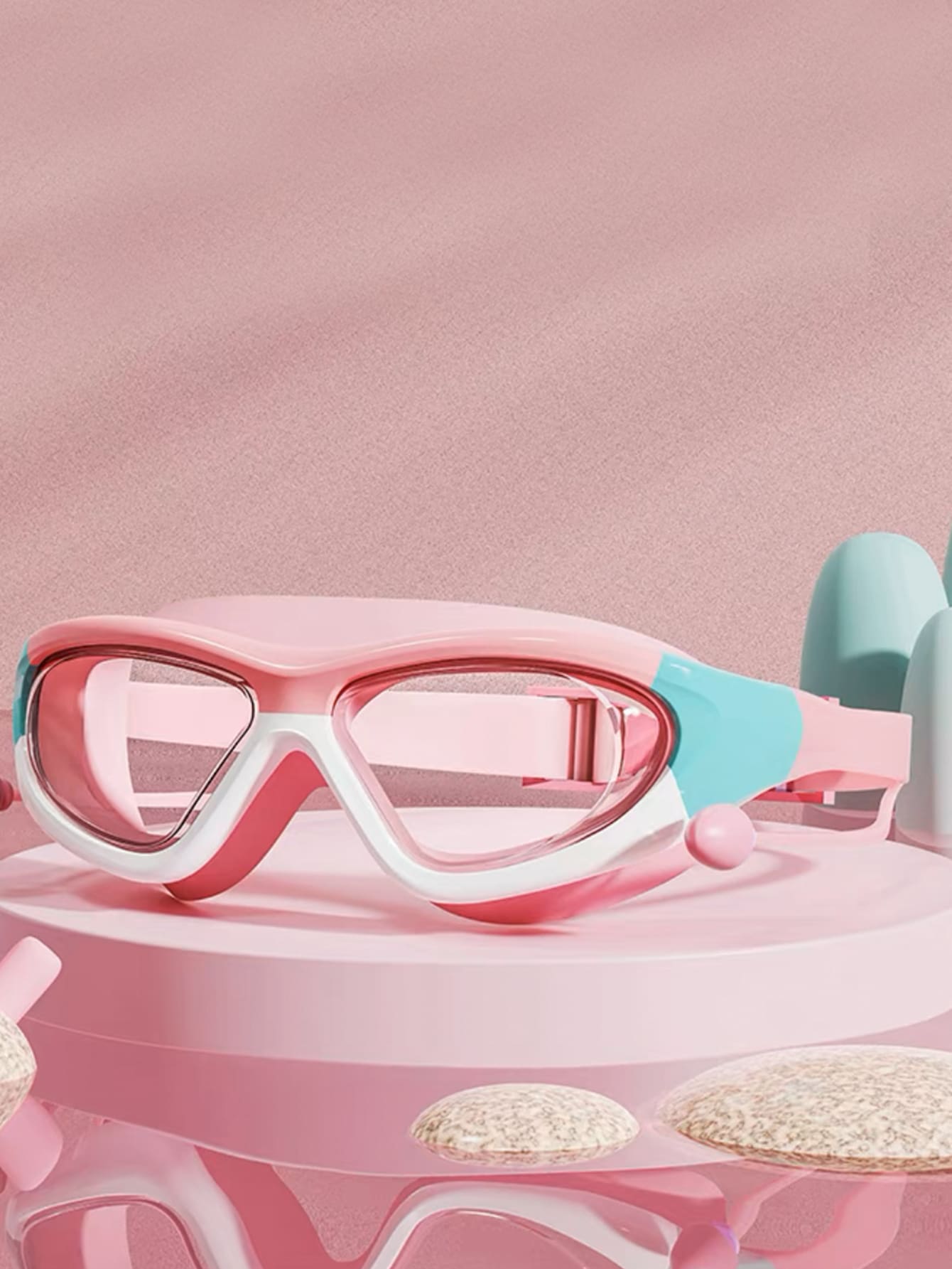Swim Goggles Anti Fog Uv - Детские водонепроницаемые и противотуманные очки высокой
