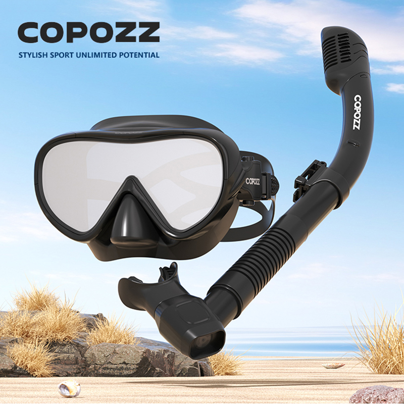 Snorkel Mask Full Face - Новая маска для дайвинга COPOZZ: полноразмерная