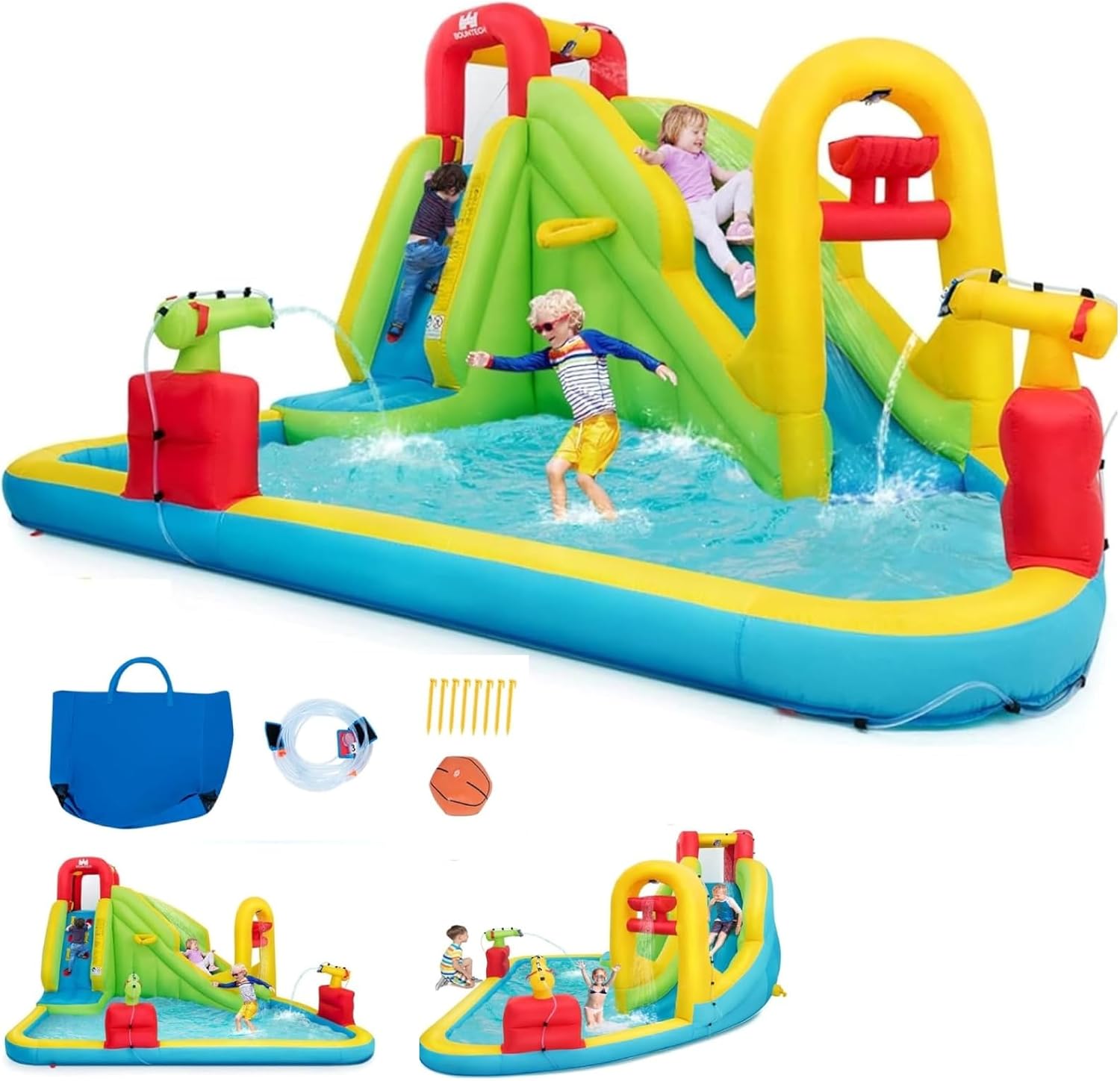 Water Slide Inflatable - Надувной аквапарк-батут для детей - надувная