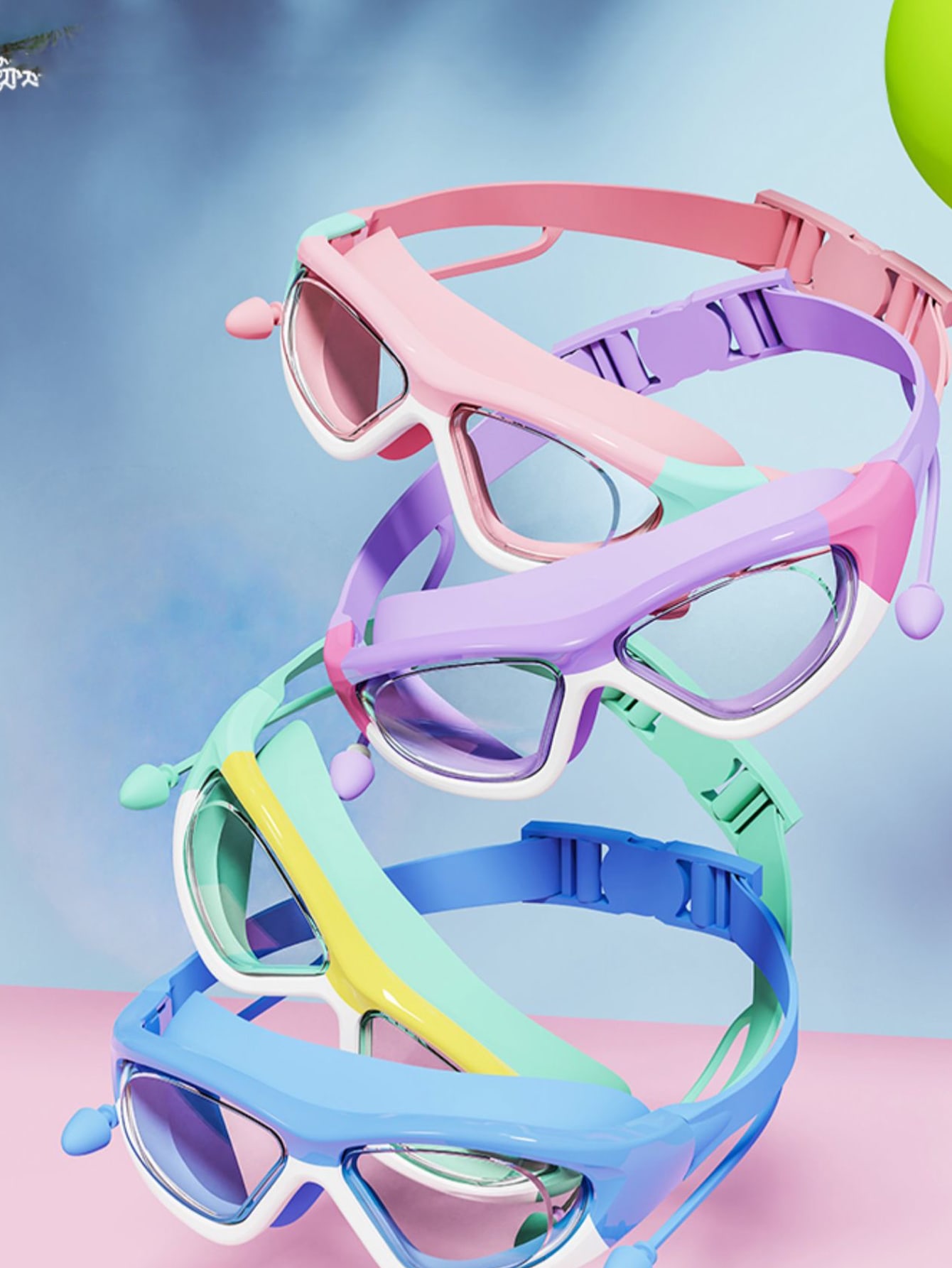 Детские водонепроницаемые и пр – обзор и цена Swim Goggles Anti Fog Uv