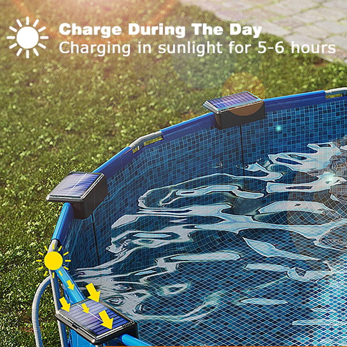 Подводный солнечный светильник – обзор и цена Pool Light Solar Rechargeable