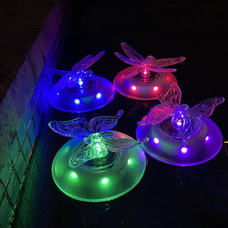 Уличный солнечный многоцветный – обзор и цена Pool Light Solar Rechargeable