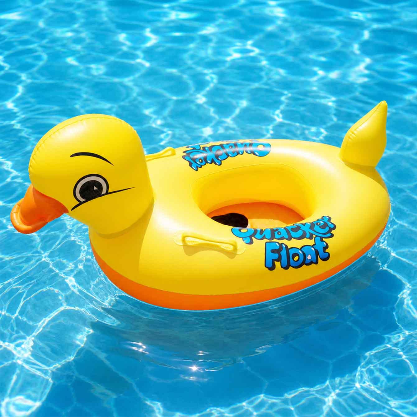 Надувной плотик-утка для бассе – обзор и цена Pool Float Ring Inflatable