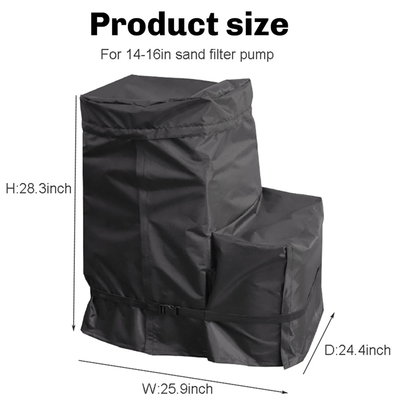 Чехол для насоса для бассейна  – обзор и цена Pool Cover Waterproof