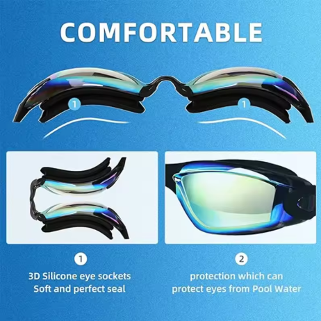 Очки для плавания для взрослых – обзор и цена Swim Goggles Anti Fog Uv