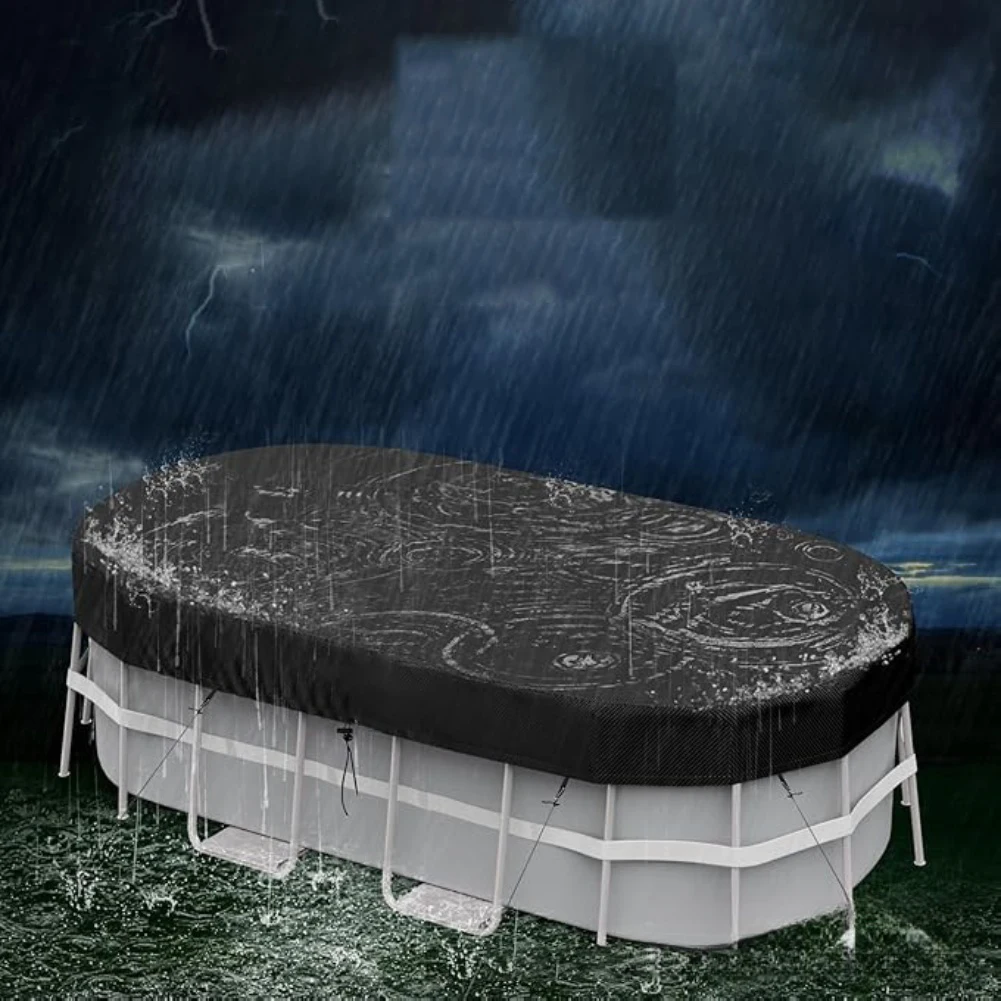 Солнечная овальная крышка для  – обзор и цена Pool Cover Waterproof