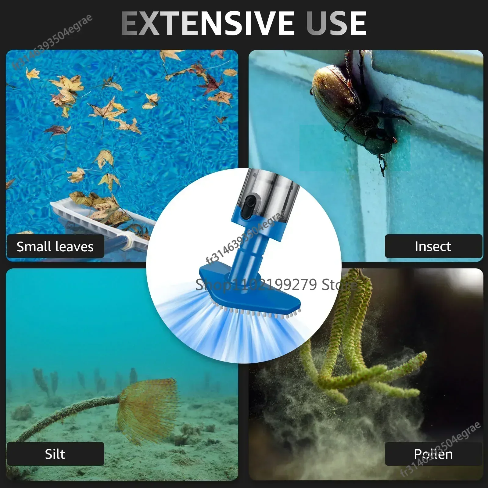 НОВЫЙ пылесос для бассейна, пе – обзор и цена Pool Vacuum Manual