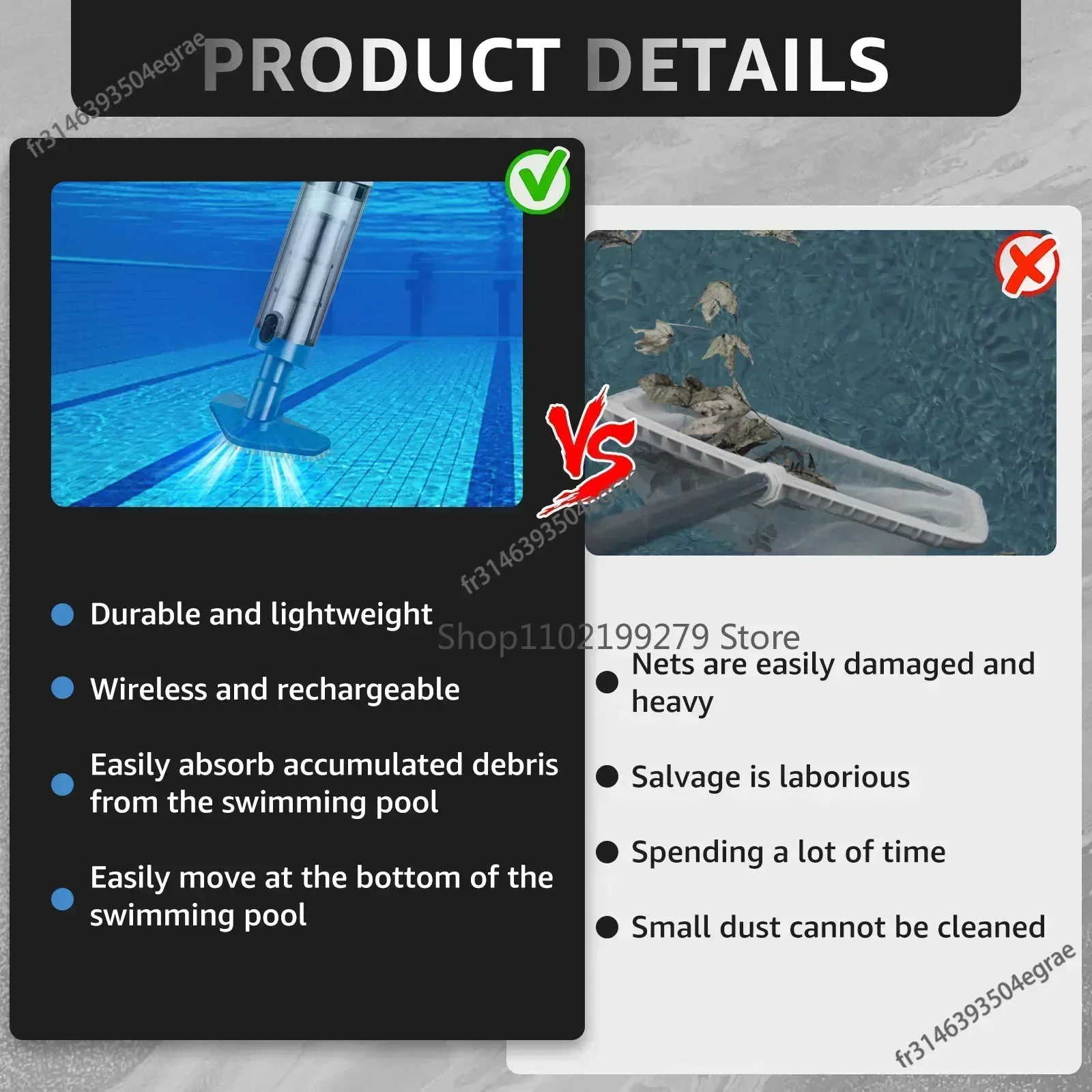 НОВЫЙ пылесос для бассейна, пе – обзор и цена Pool Vacuum Manual
