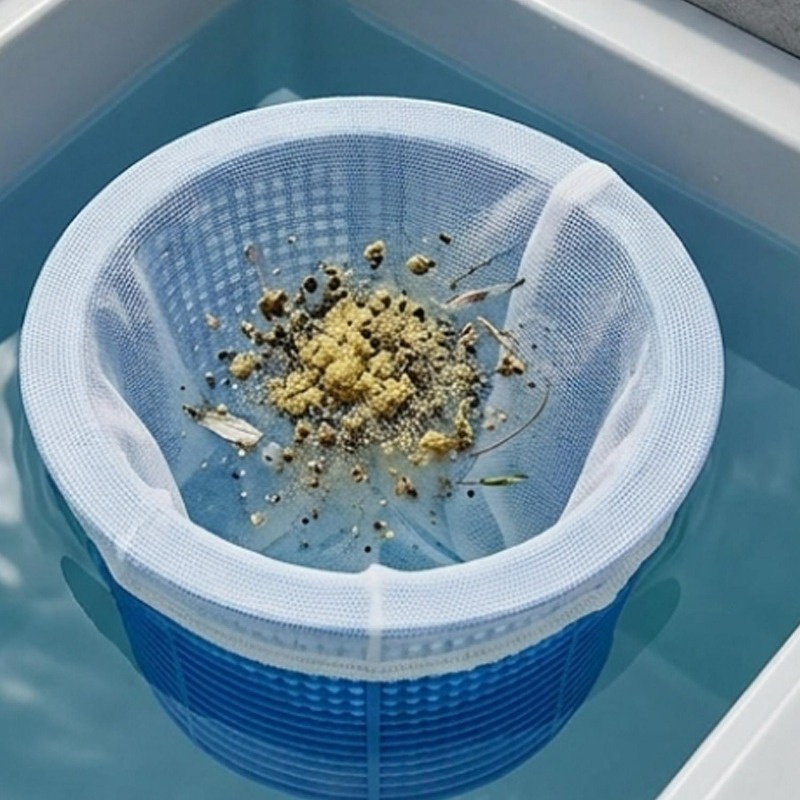 50/5 шт. Белые фильтрующие меш – обзор и цена Pool Skimmer Net