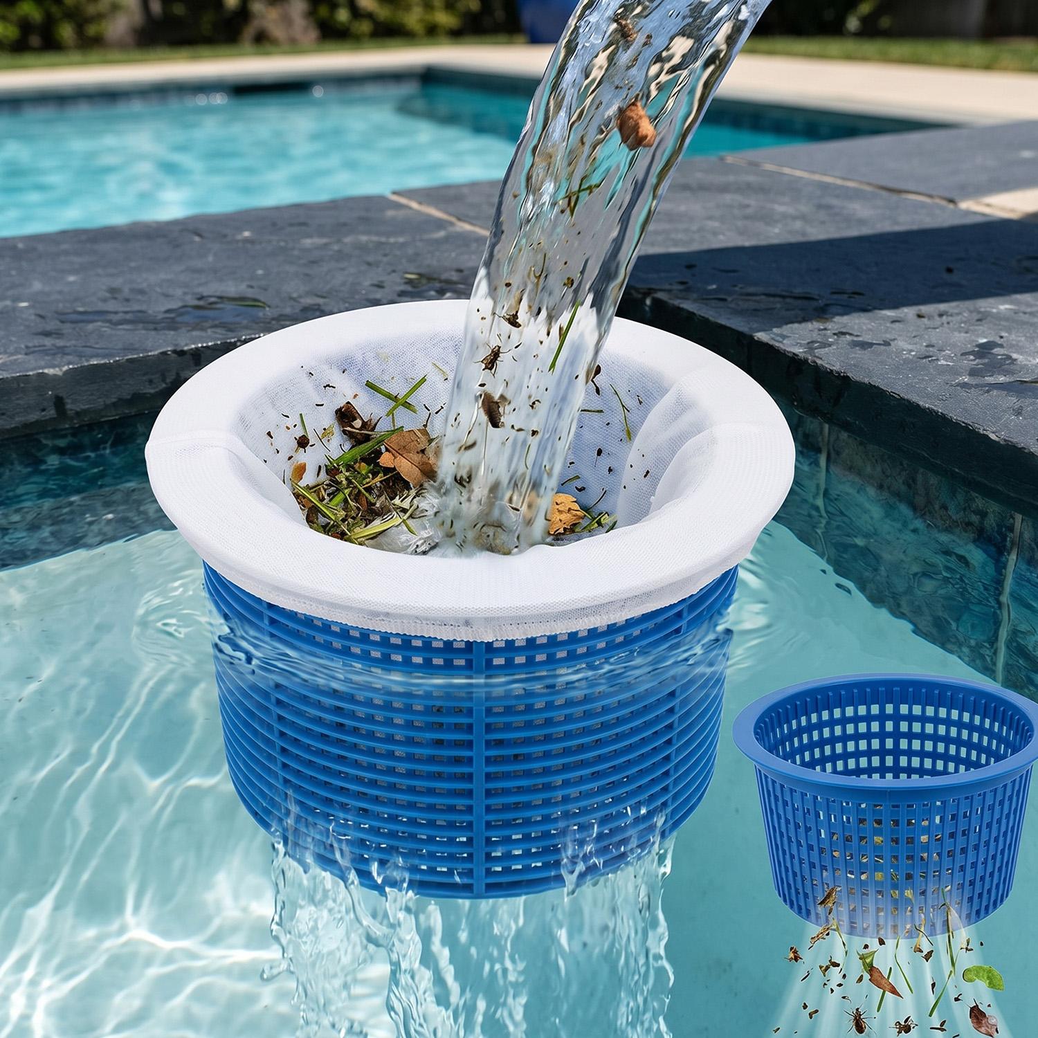 50/5 шт. Белые фильтрующие меш – обзор и цена Pool Skimmer Net