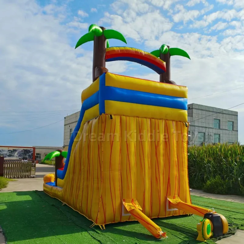 Гигантская надувная водная гор – обзор и цена Water Slide Inflatable