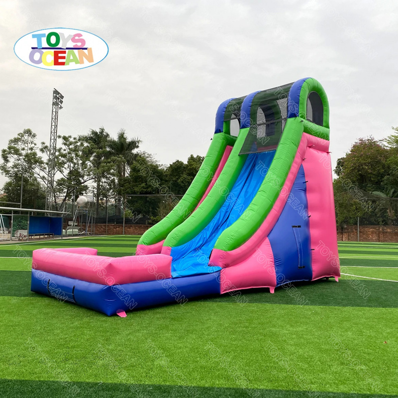 Новая уличная детская горка с  – обзор и цена Water Slide Inflatable