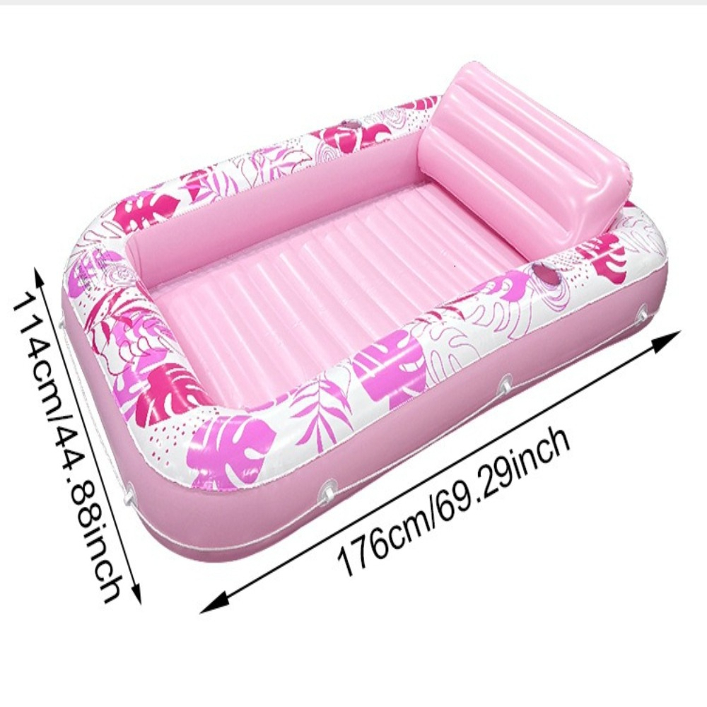 Надувной плавающий шезлонг из  – обзор и цена Pool Lounger Inflatable