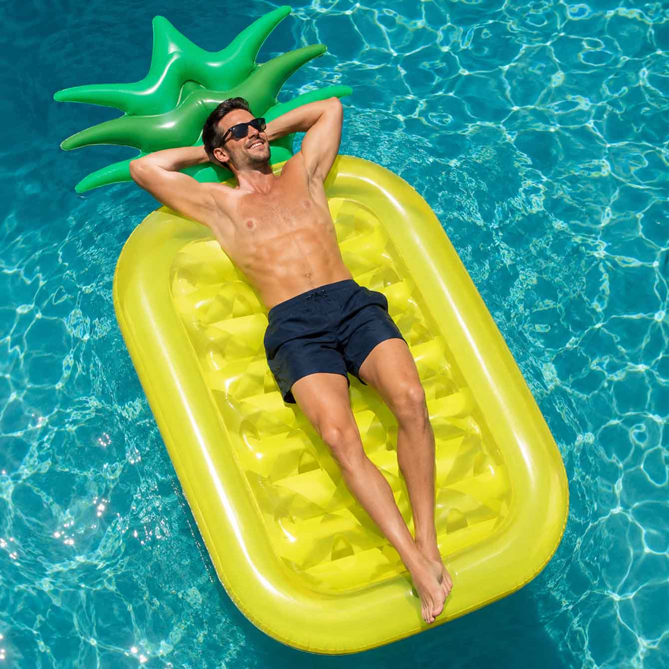 Надувной плот для бассейна, на – обзор и цена Pool Lounger Inflatable