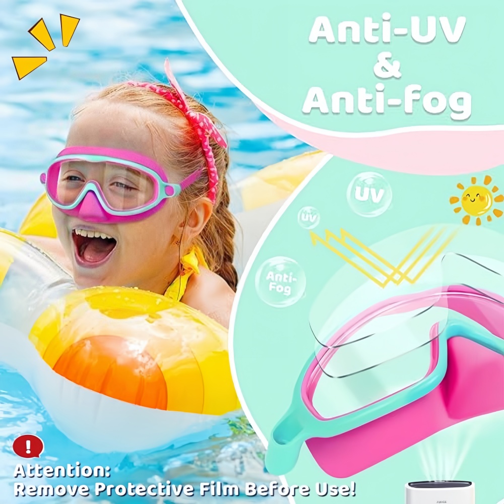 Детские очки для плавания с за – обзор и цена Swim Goggles Anti Fog Uv