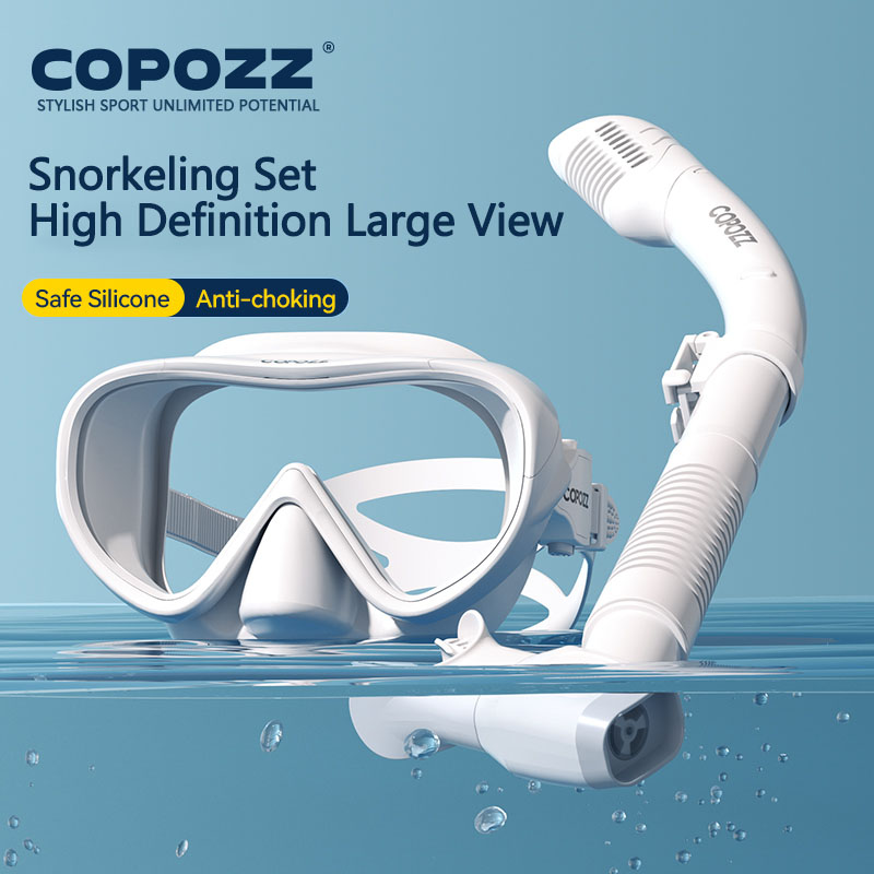 Новая маска для дайвинга COPOZ – обзор и цена Snorkel Mask Full Face