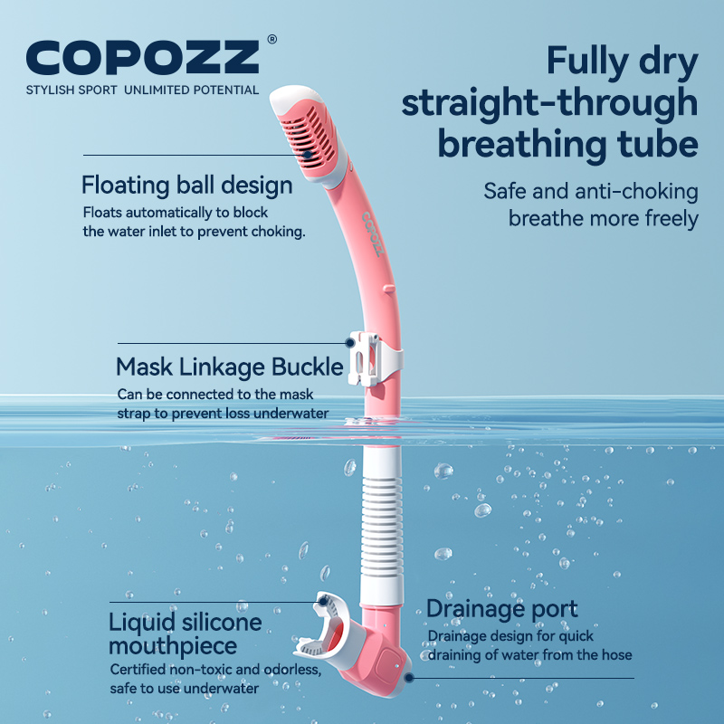 Новая маска для дайвинга COPOZ – обзор и цена Snorkel Mask Full Face