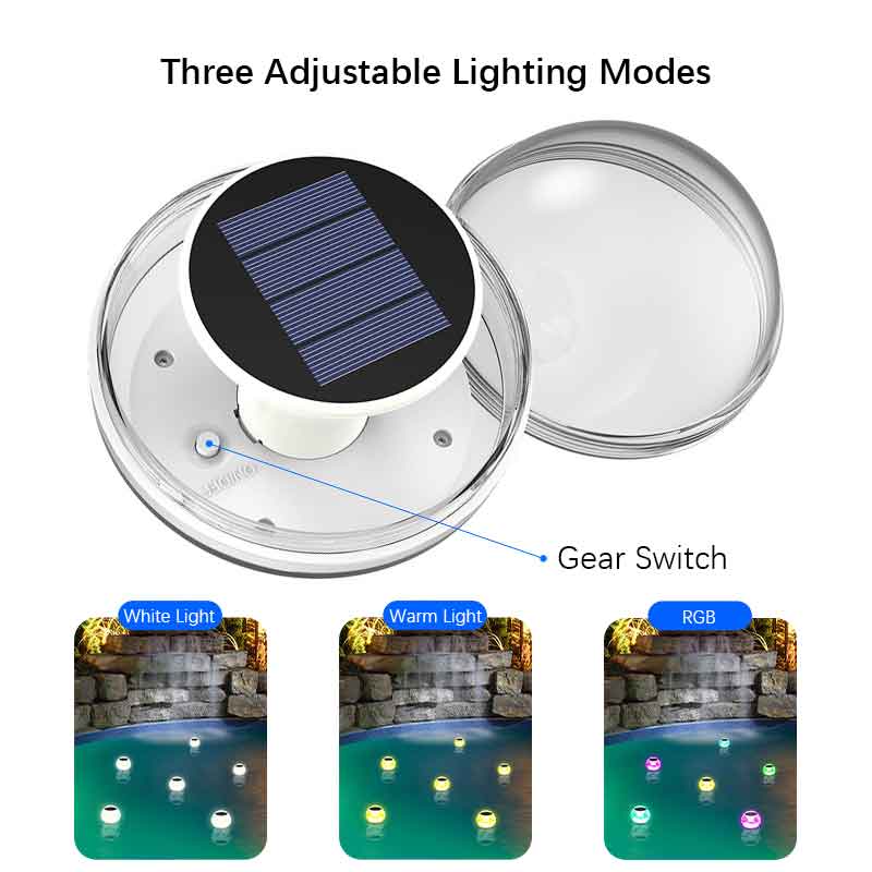 Солнечный плавающий светильник – обзор и цена Pool Light Solar Rechargeable