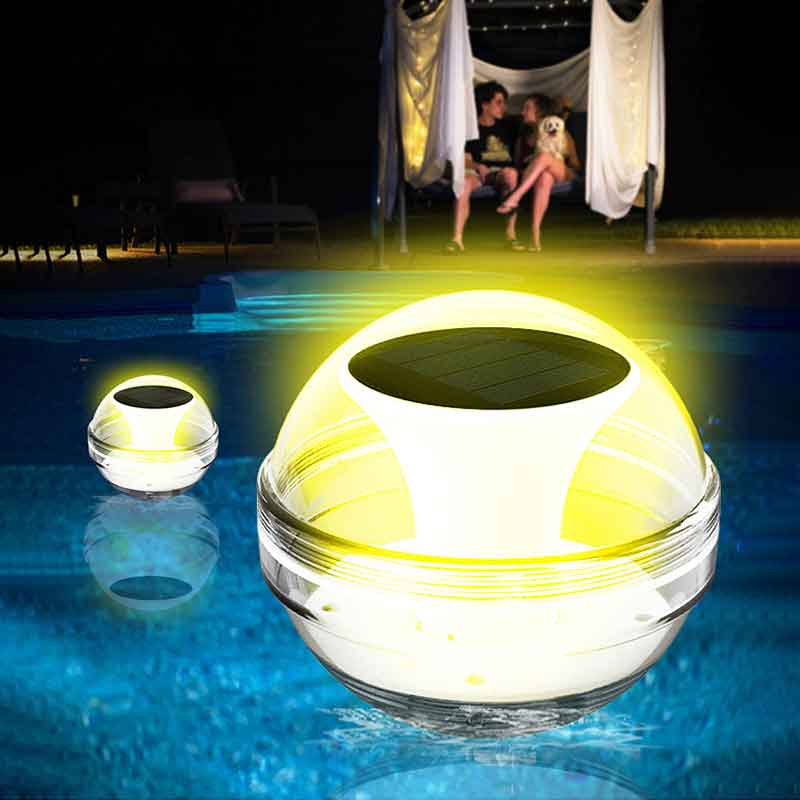 Солнечный плавающий светильник – обзор и цена Pool Light Solar Rechargeable