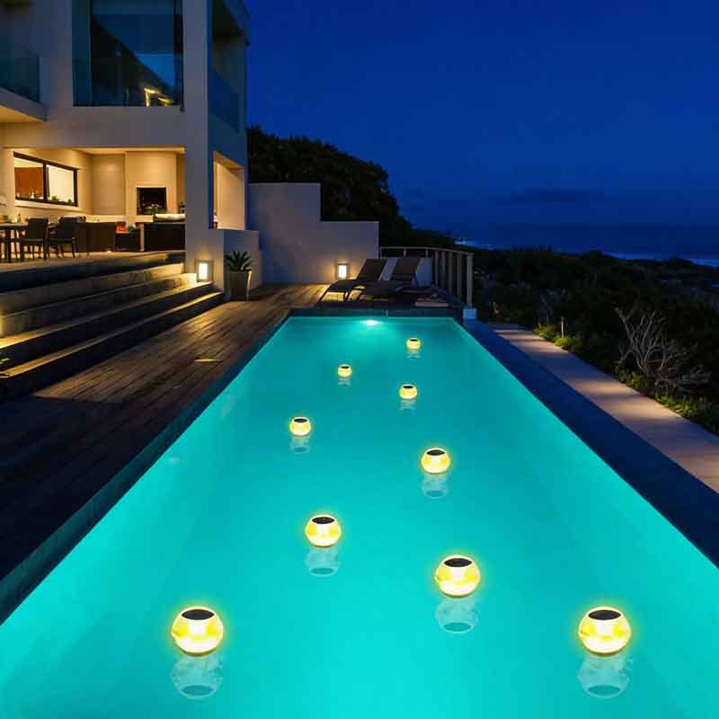 Солнечный плавающий светильник – обзор и цена Pool Light Solar Rechargeable