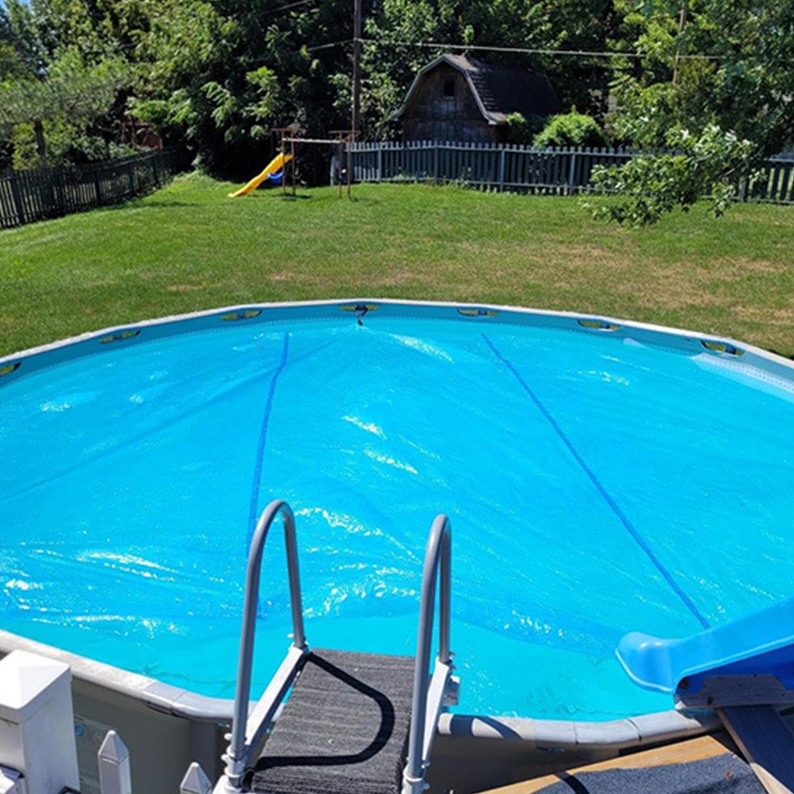Круглое покрытие для бассейна  – обзор и цена Pool Cover Waterproof