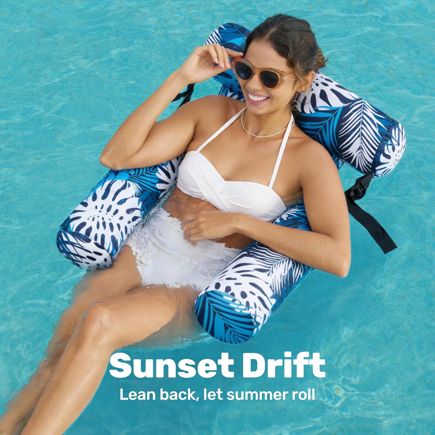Надувное кресло-шезлонг для от – обзор и цена Pool Lounger Inflatable