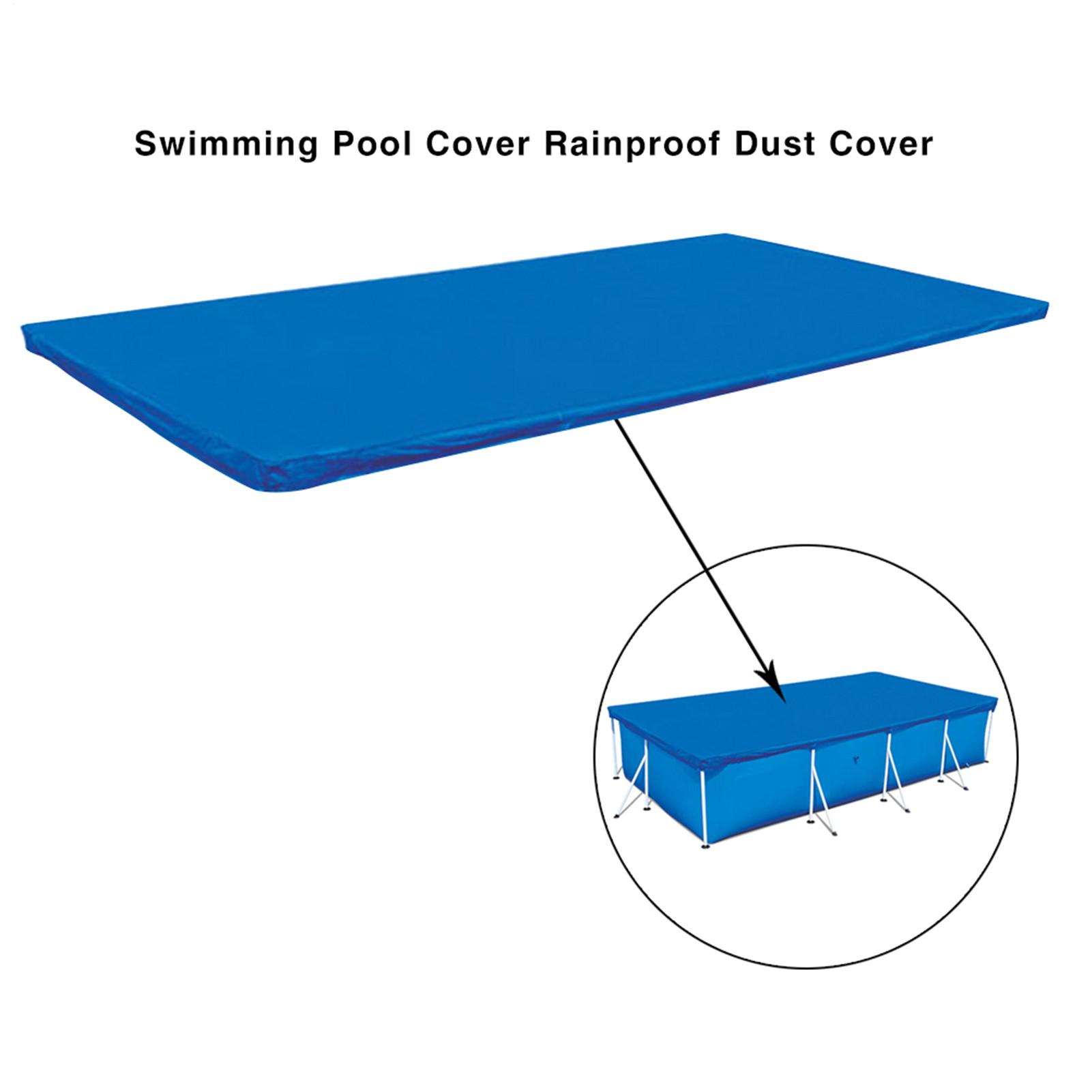 Прямоугольное покрытие для бас – обзор и цена Pool Cover Waterproof